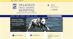 Desktop Screenshot of delafieldsmallanimalhospital.com
